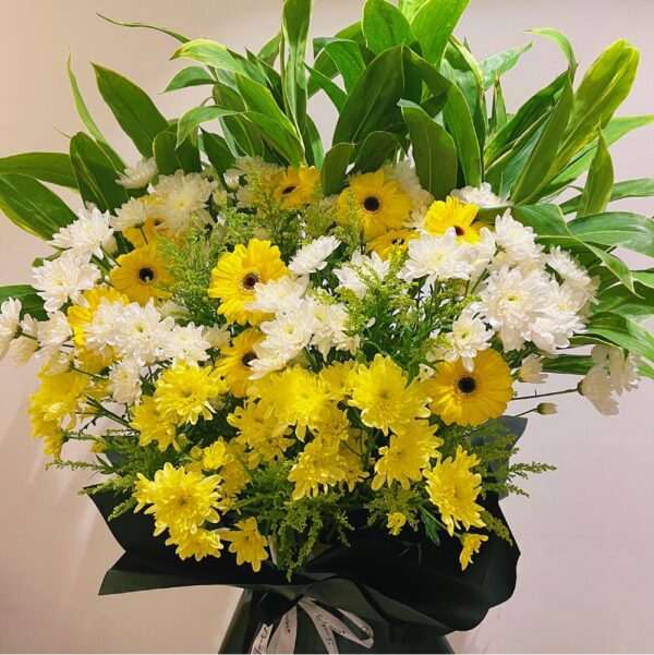 Condolence Sympathy Funeral Flower Stand Singapore - Eternal Light ET01 by Jardin Eden Flowers & Aromatique