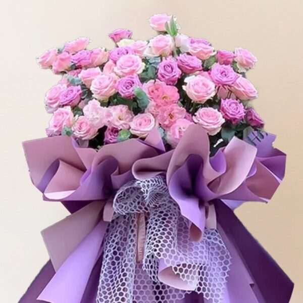 Business Grand Opening Flower Stand - Prosperous Bloom PB01 by Jardin Eden Flowers & Aromatique